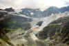 pohled od Stiereggu na Fieschergletscher a Challi (vpravo) (57919 bytes)