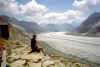 Grosser Aletschgletscher od Konkordiah�tten (53039 bytes)