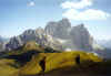 Monte Pelmo (3168 m) z Col Duro (2335 m) (42267 bytes)