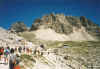Rif. Lavaredo (2344 m) a Paternkofel (2744 m) (67620 bytes)